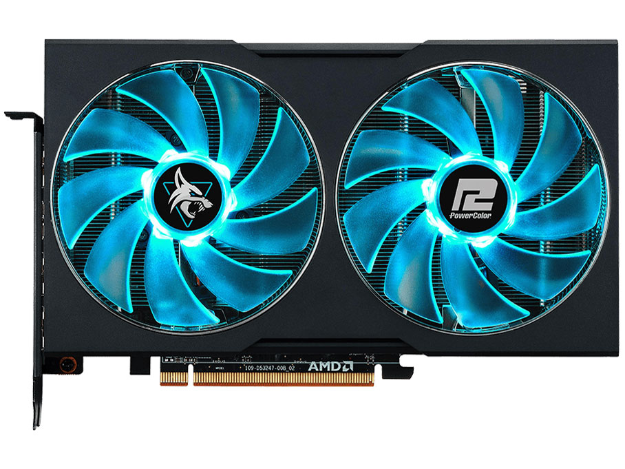PowerColor Hellhound AMD Radeon RX 6600XT 8GB GDDR6 AXRX 6600XT 8GBD6-3DHL/OC [PCIExp 8GB]