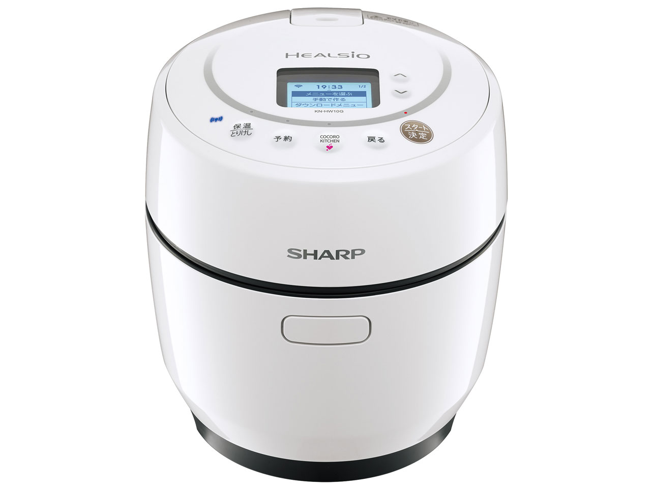 シャープヘルシオ ホットクック 16L 2-4人ホワイト KN-HW10G-W シャープ ヘルシオ ホットクック KN-HW10G-W [ホワイト系] 価格