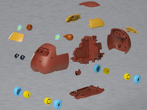 PUI PUI �����J�[ MODEROID ���݂��ă����J�[ �`���R