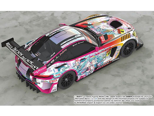 �����~�N GT�v���W�F�N�g 1/64 �O�b�h�X�}�C�� ���� �~�N AMG 2021 SUPER GT ��3�� Ver.