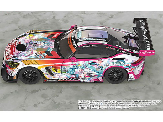 �����~�N GT�v���W�F�N�g 1/64 �O�b�h�X�}�C�� ���� �~�N AMG 2021 SUPER GT ��3�� Ver. �̐��i�摜