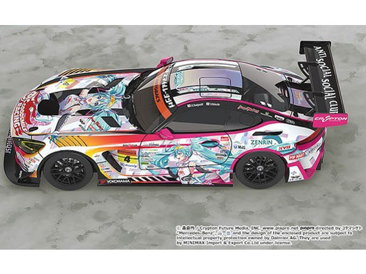 �����~�N GT�v���W�F�N�g 1/64 �O�b�h�X�}�C�� ���� �~�N AMG 2021 SUPER GT ��5�� Ver.