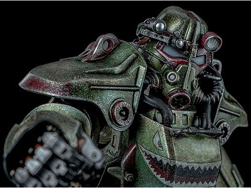 Fallout(�t�H�[���A�E�g) 1/6 T-45 Hot Rod Shark Armor Pack (1/6 T-45 �z�b�g���b�h�V���[�N�E�A�[�}�[�E�p�b�N)