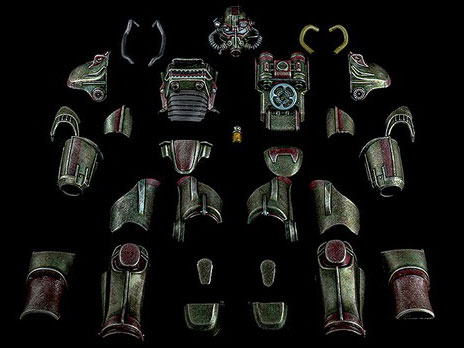 Fallout(�t�H�[���A�E�g) 1/6 T-45 Hot Rod Shark Armor Pack (1/6 T-45 �z�b�g���b�h�V���[�N�E�A�[�}�[�E�p�b�N) �̐��i�摜