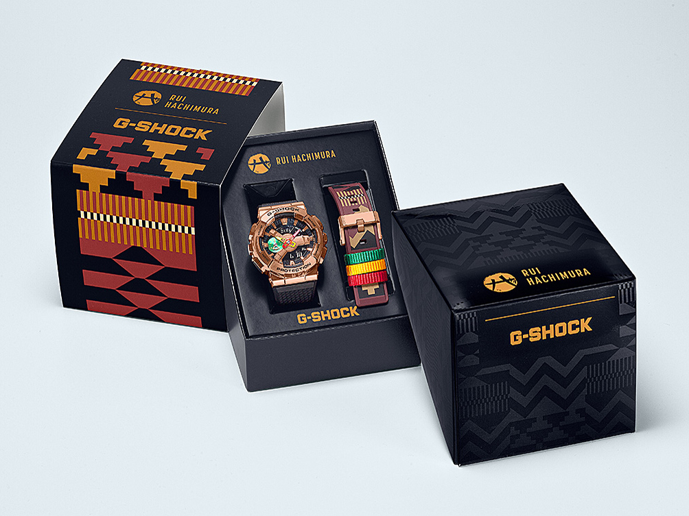 G-SHOCK Metal Covered ���� �ۑI��V�O�l�`���[���f�� GM-110RH-1AJR