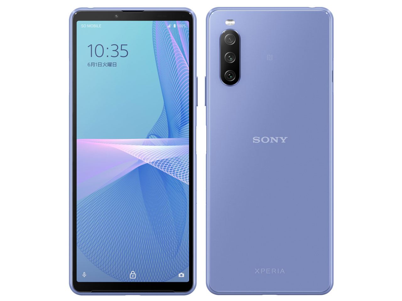 Xperia 10 III Lite �y�V���o�C�� [�u���[] �̐��i�摜