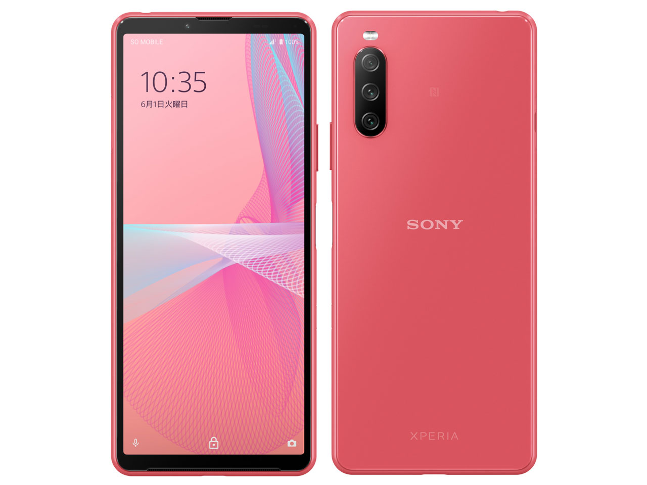Xperia 10 III Lite �y�V���o�C�� [�s���N] �̐��i�摜