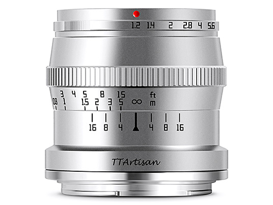 TTArtisan 50mm f/1.2 C �V���o�[ [�j�R��Z�p] �̐��i�摜