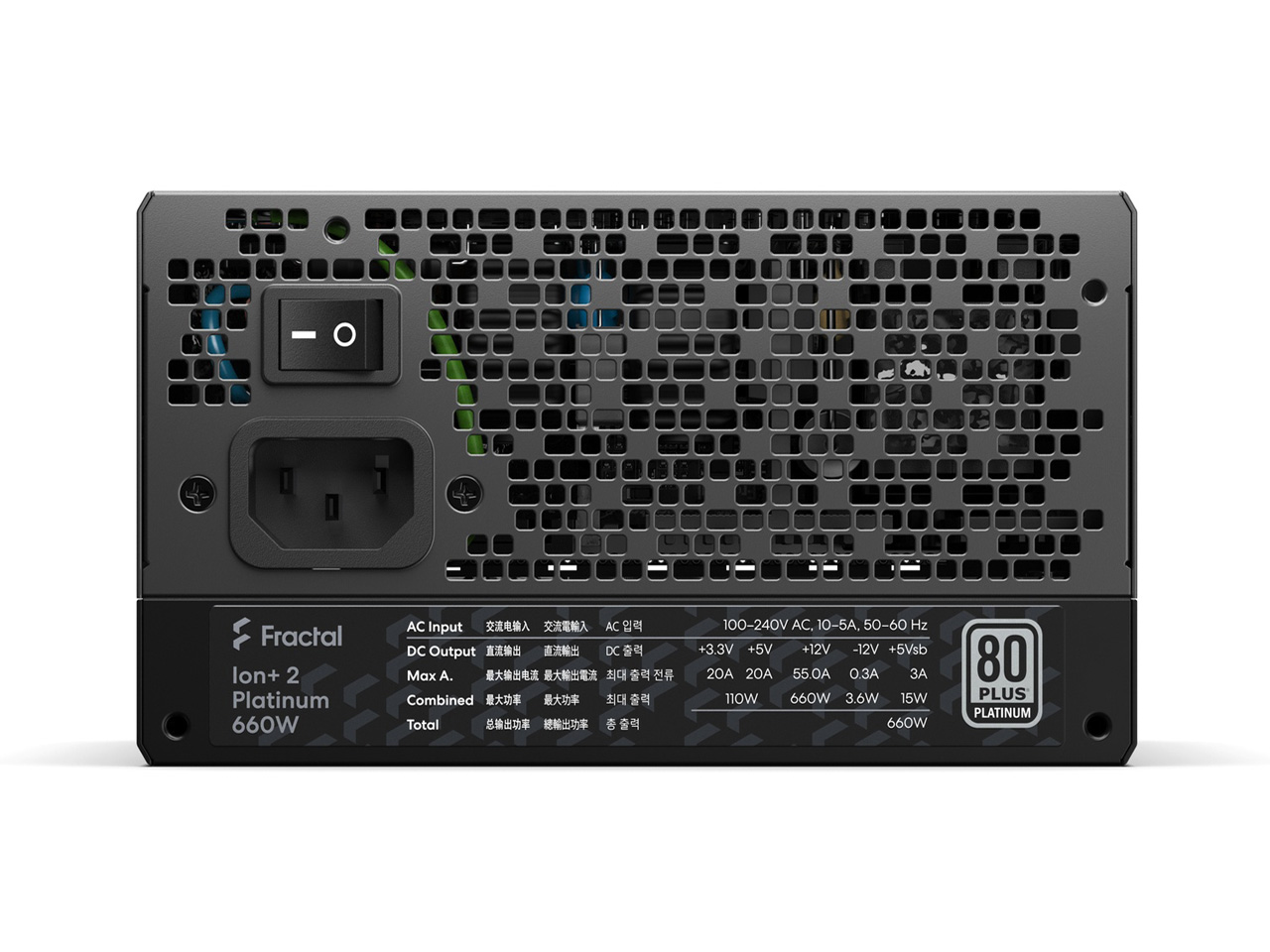 Ion+ 2 Platinum 660W FD-P-IA2P-660