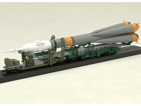 グッドスマイルカンパニー MODEROID 1/150 ソユーズロケット + 搬送