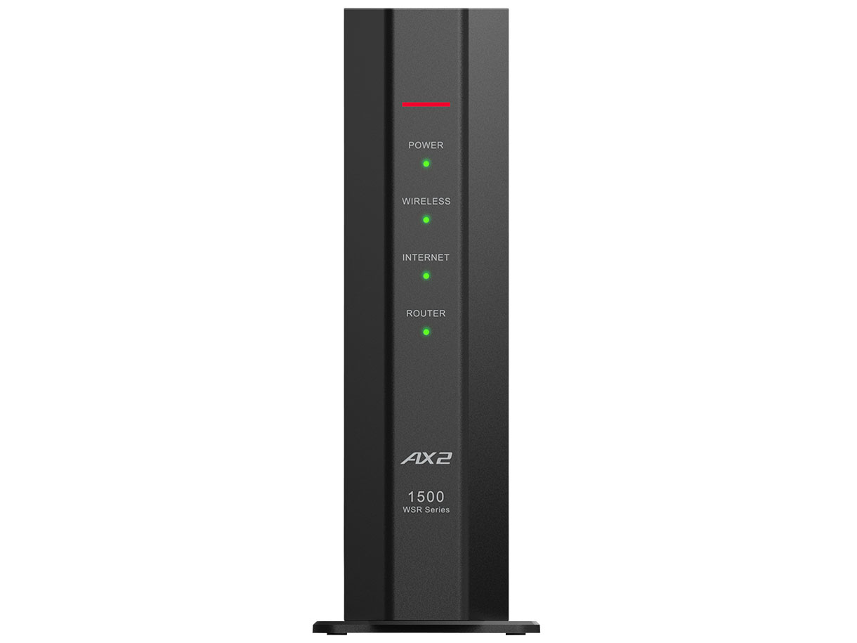 AirStation WSR-1500AX2S/DBK [�u���b�N]