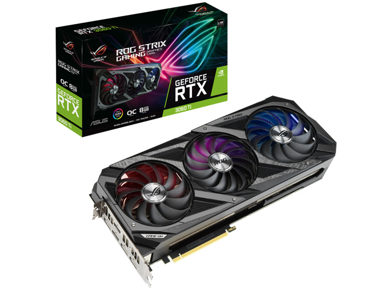 ROG-STRIX-RTX3060TI-O8G-V2-GAMING [PCIExp 8GB] �̐��i�摜