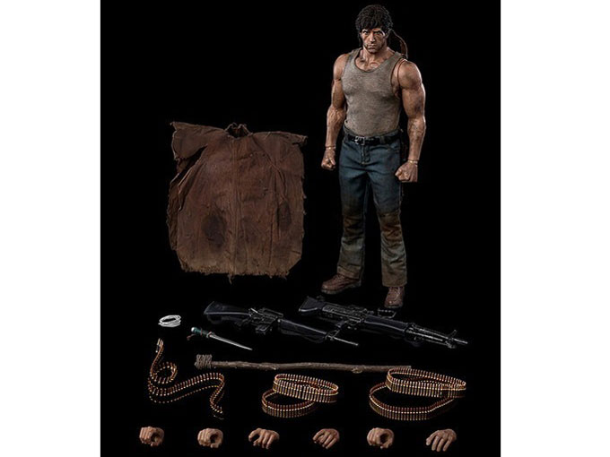 Rambo�F First Blood 1/6 John Rambo(�����{�[ - 1/6 �W�����E�����{�[)