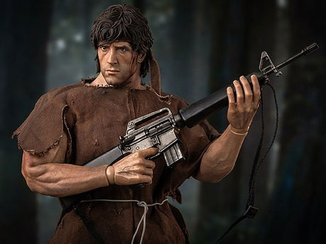 Rambo�F First Blood 1/6 John Rambo(�����{�[ - 1/6 �W�����E�����{�[)