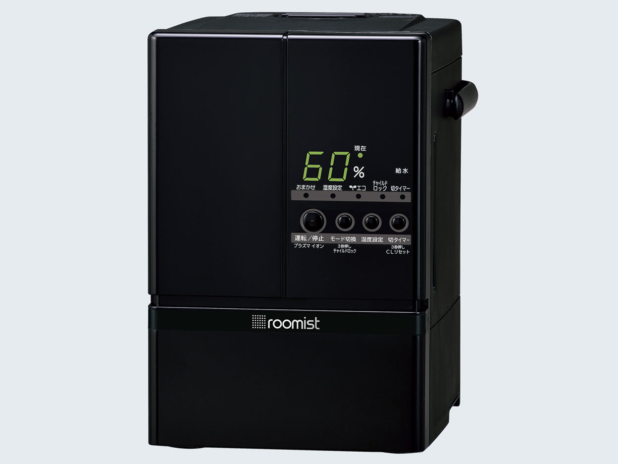 三菱bスチームファン蒸発式加湿器 ルーミスト SHE60RD-K黒roomist 三菱重工 roomist SHE60VD-K [ブラック] 価格比較 - 価格.com
