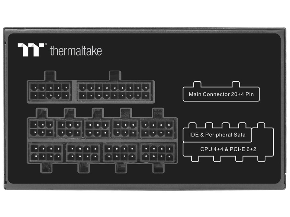 TOUGHPOWER PF1 Compact PLATINUM 750W PS-TPD-0750FNFAPJ-1 [Black]