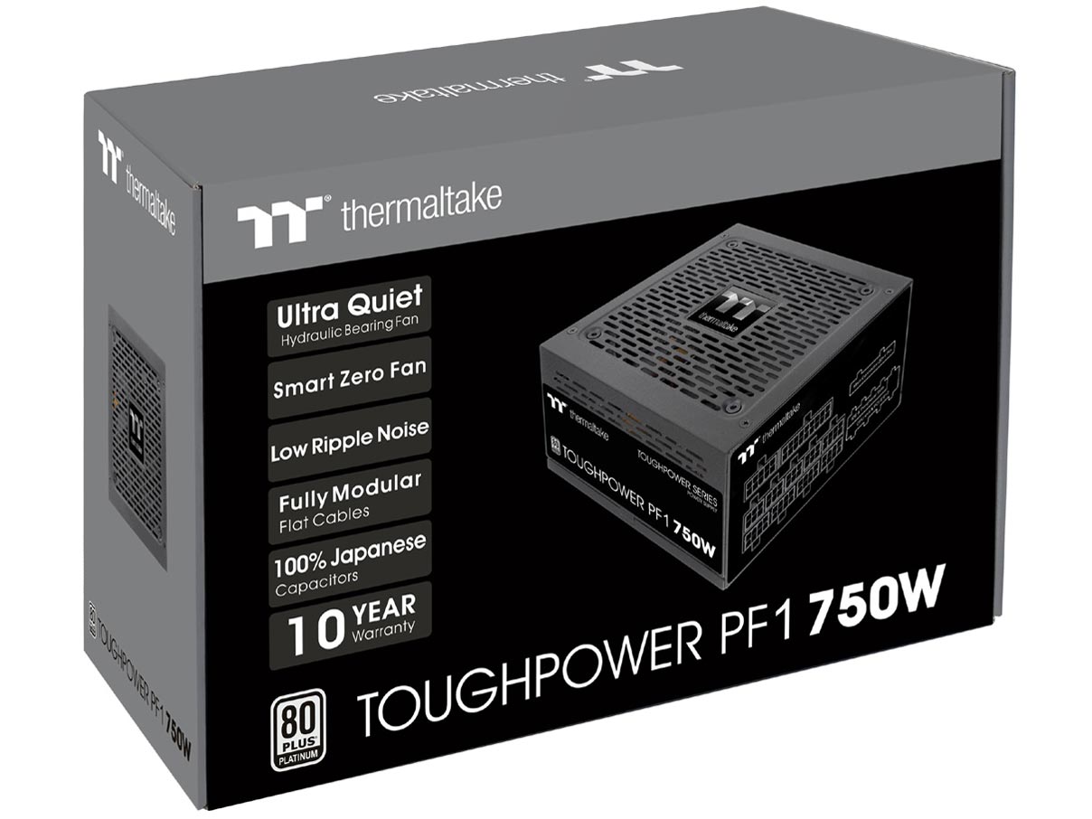 TOUGHPOWER PF1 Compact PLATINUM 750W PS-TPD-0750FNFAPJ-1 [Black]