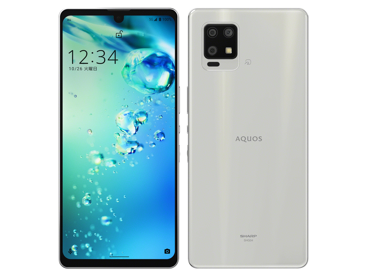 AQUOS zero6 SHG04 au [�z���C�g] �̐��i�摜