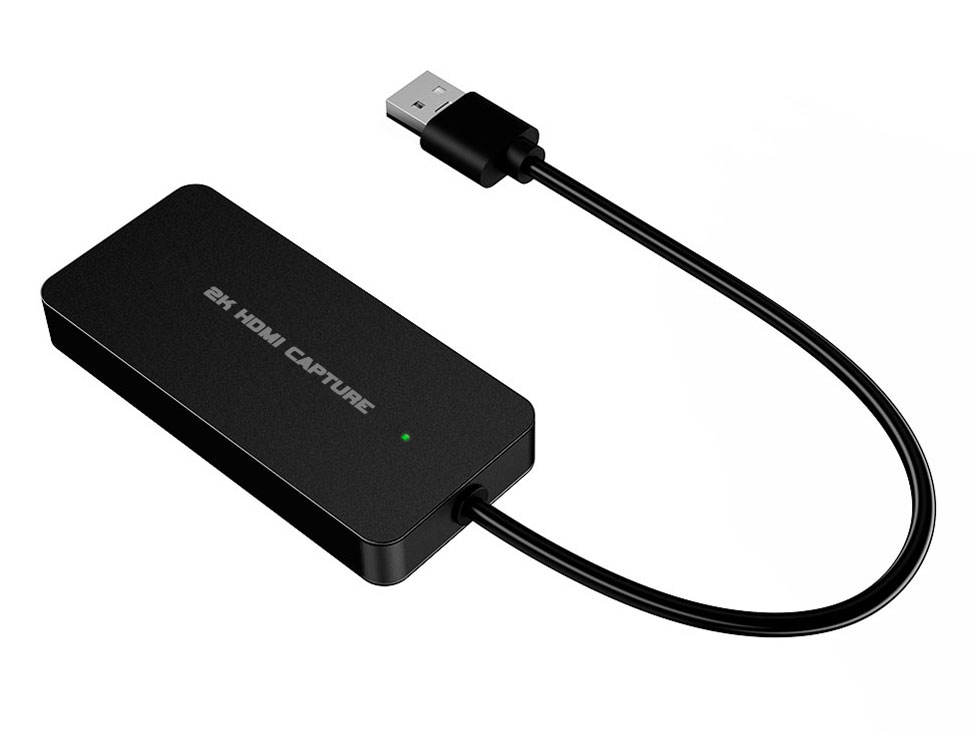 Aqual 2K HDMI�L���v�`���[L AXK2KHCL [�u���b�N] �̐��i�摜