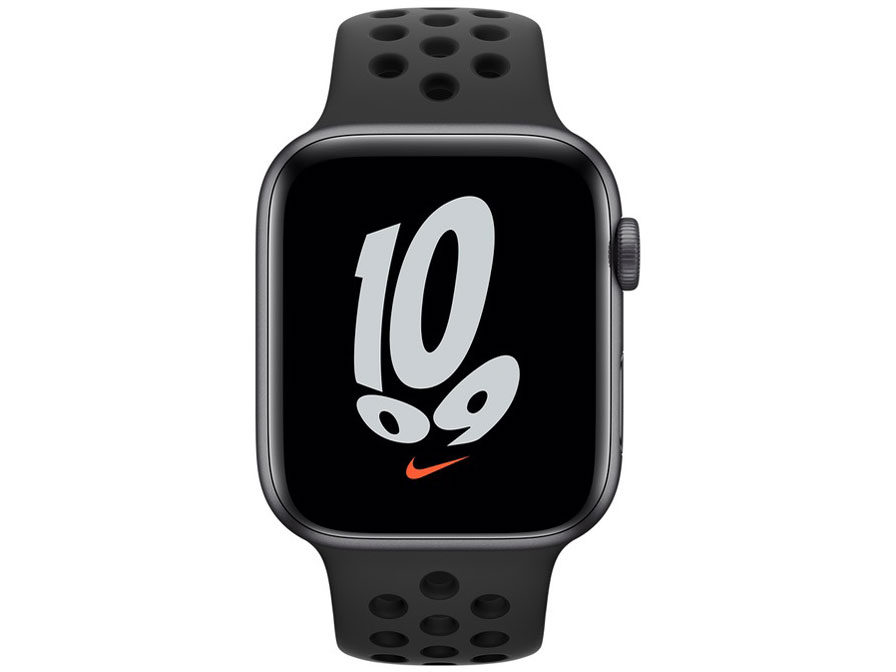 Apple Watch Nike SE GPS���f�� 44mm MKQ83J/A [�A���X���T�C�g/�u���b�NNike�X�|�[�c�o���h]