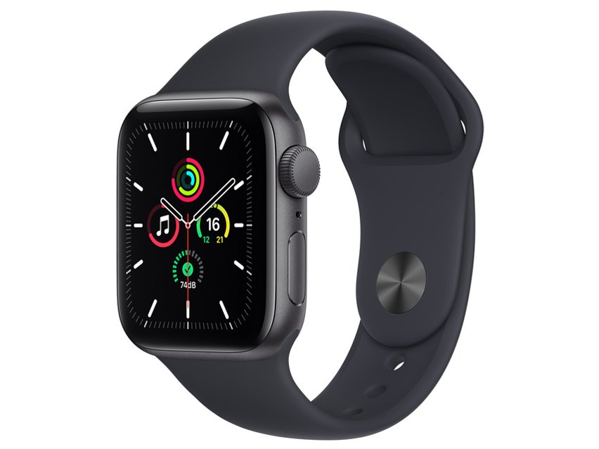 Apple Apple Watch SE GPSモデル 40mm MKQ13J/A [ミッドナイト