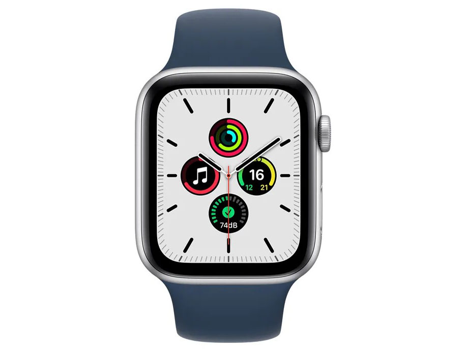 Apple Watch SE GPS���f�� 44mm MKQ43J/A [�A�r�X�u���[�X�|�[�c�o���h]