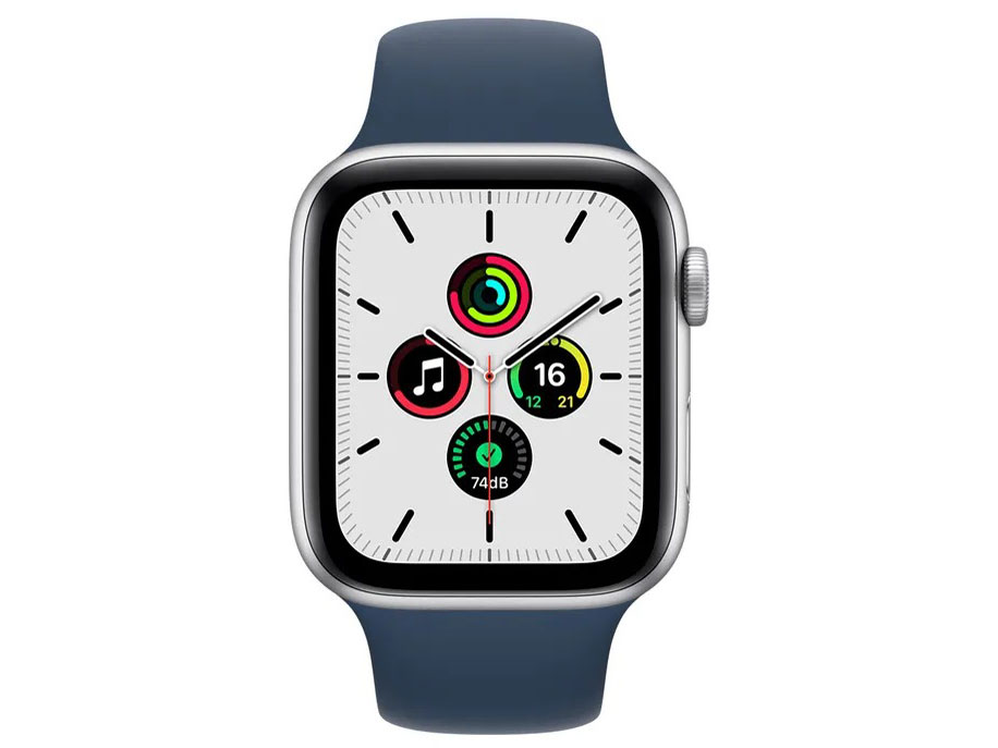 価格.com - Apple Watch SE GPSモデル 44mm MKQ43J/A [アビスブルースポーツバンド] の製品画像