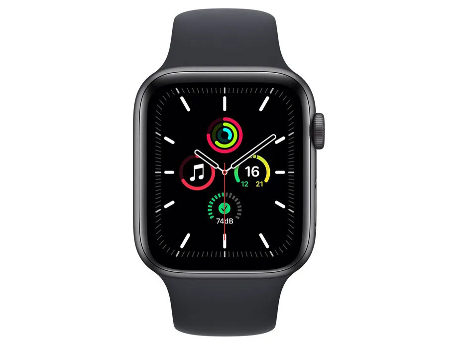 Apple Watch SE GPS���f�� 44mm MKQ63J/A [�~�b�h�i�C�g�X�|�[�c�o���h]