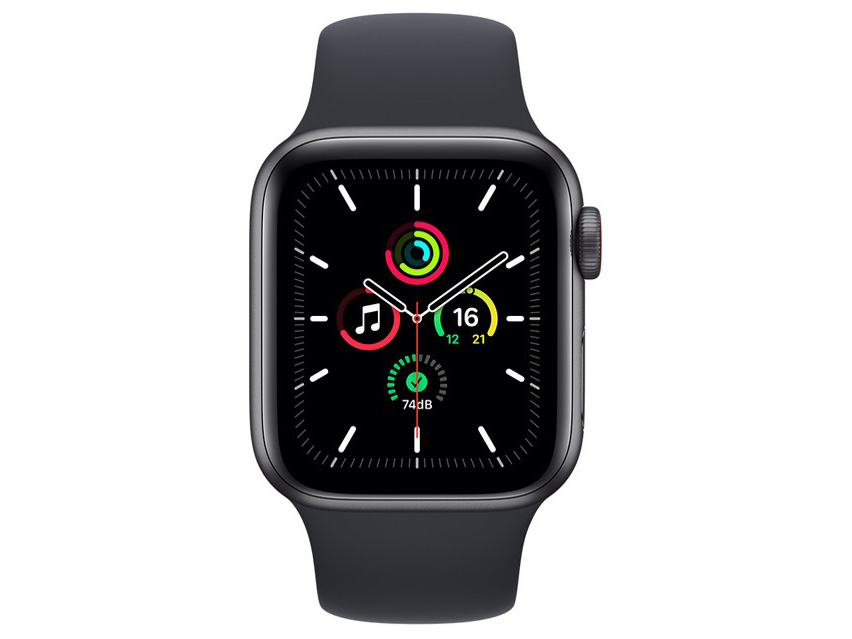 Apple Watch SE GPS+Cellular���f�� 40mm MKR23J/A [�~�b�h�i�C�g�X�|�[�c�o���h]