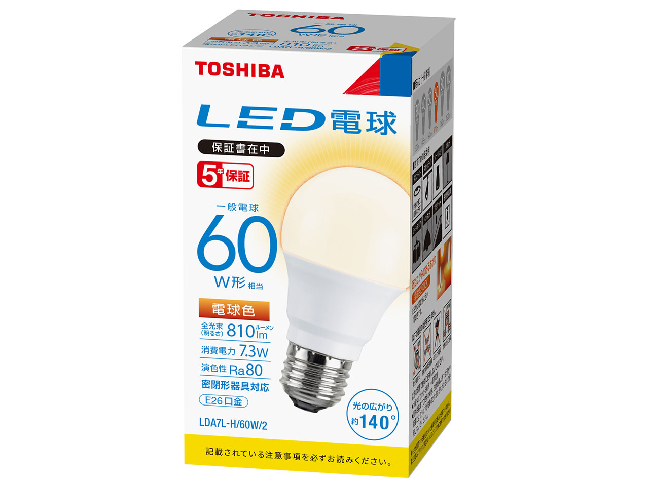 LDA7L-H/60W/2 [�d���F] �̐��i�摜