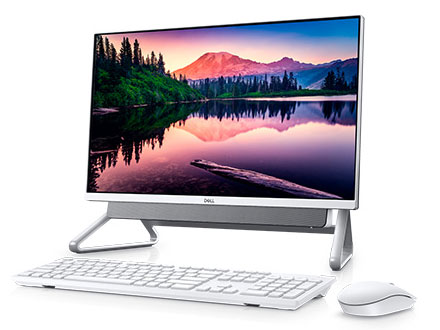 Inspiron 24 �t���[�����X�f�X�N�g�b�v �v���~�A�� Core i5 1135G7�E8GB�������E256GB SSD+1TB HDD�EWindows 11���ځEA-Frame�X�^���h���f�� �̐��i�摜