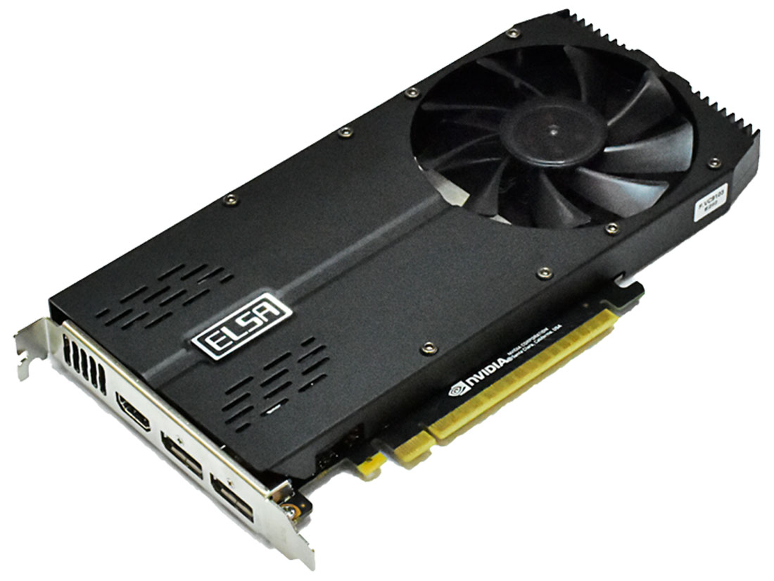 ELSA GeForce GTX 1650 SP V2 GD1650-4GERSP2CS [PCIExp 4GB]