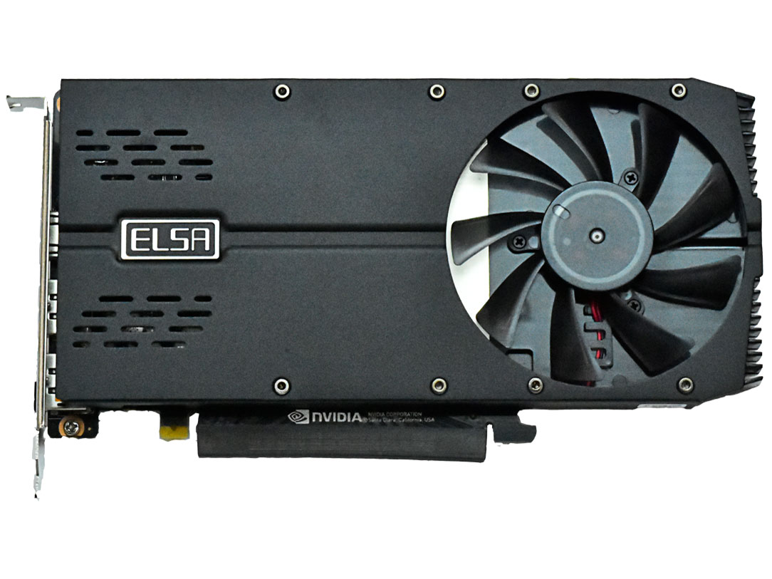ELSA GeForce GTX 1650 SP V2 GD1650-4GERSP2CS [PCIExp 4GB] �̐��i�摜