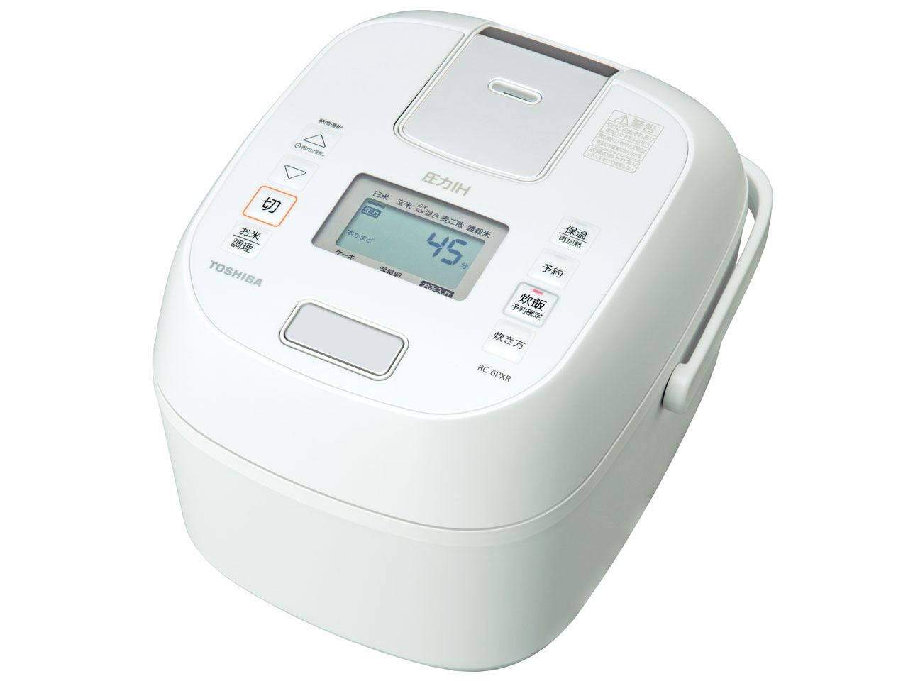 TOSHIBA RC-6PXR(W)ホワイト 東芝 RC-6PXR(W) [ホワイト] 価格比較 - 価格.com
