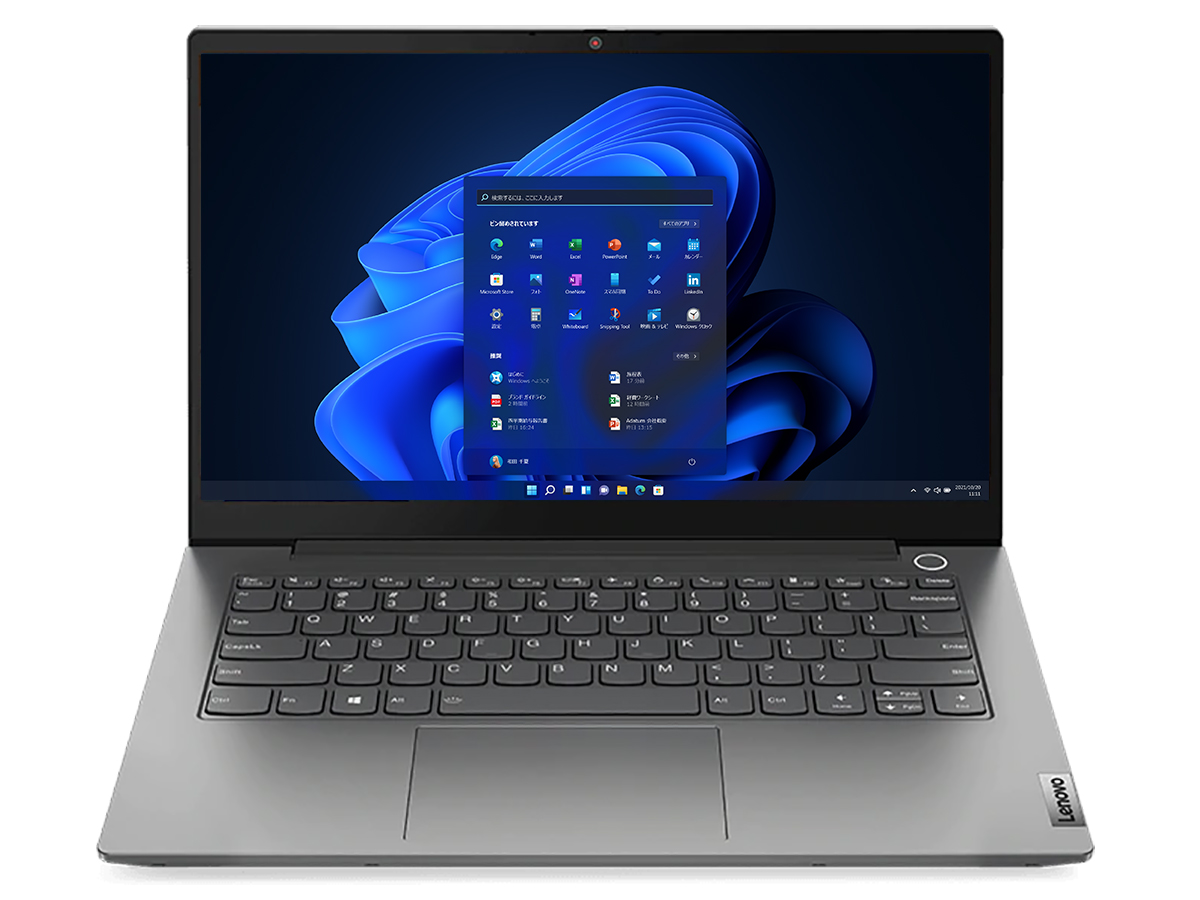 ThinkBook 14 Gen 2 Windows 11 Pro�ECore i5 1135G7�E8GB�������[�E256GB SSD�E14�^�t��HD�t������ �p�t�H�[�}���X 20VDCTO1WW �̐��i�摜