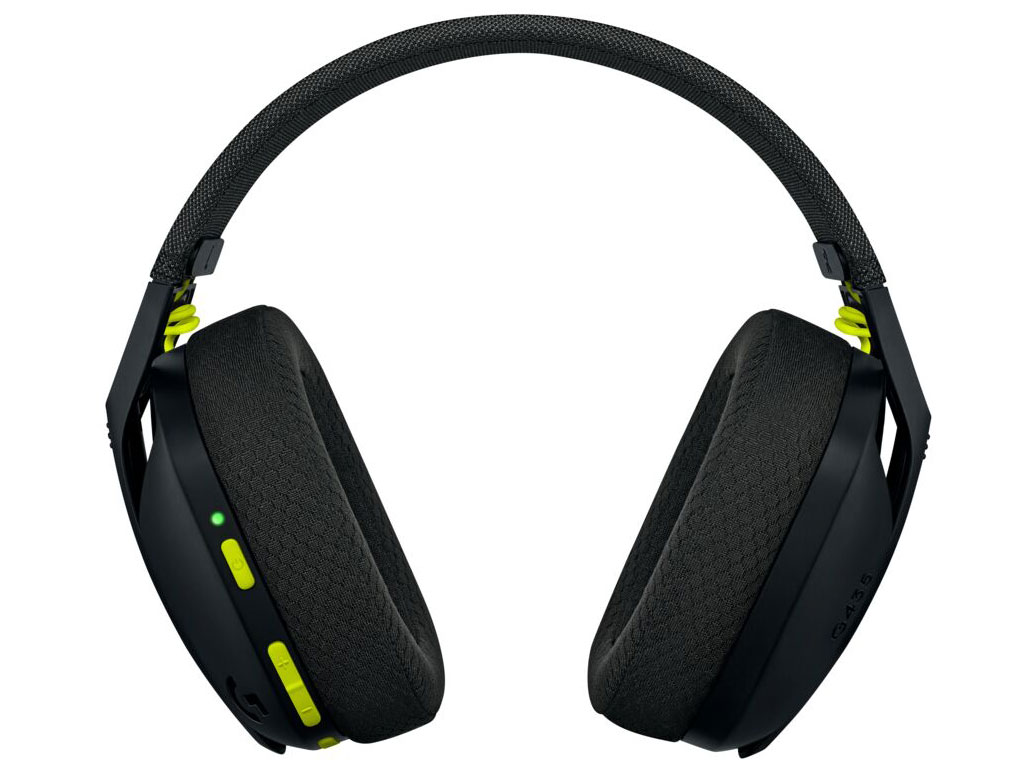 G435 LIGHTSPEED Wireless Gaming Headset G435BK [�u���b�N&�l�I���C�G���[]