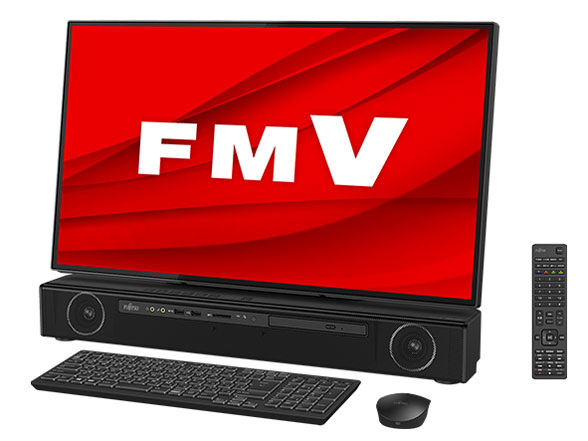 FMV ESPRIMO FH�V���[�Y FH90/F3 KC_WF2F3_A034 TV�@�\�E16GB�������ESSD 256GB+HDD 4TB�EBlu-ray�EOffice���ڃ��f�� �̐��i�摜
