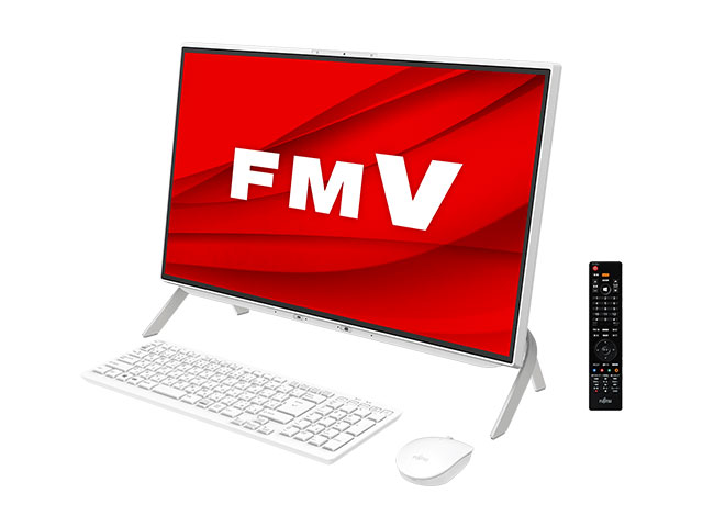 FMV ESPRIMO FH�V���[�Y FH77/F3 KC_WF1F3_A052 TV�@�\�ECore i7�E8GB�������ESSD 256GB+HDD 1TB�EBlu-ray�EOffice���ڃ��f�� [�z���C�g] �̐��i�摜
