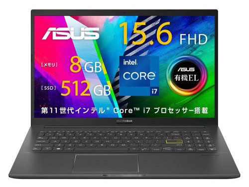 VivoBook 15 OLED K513EA K513EA-L1869T �̐��i�摜