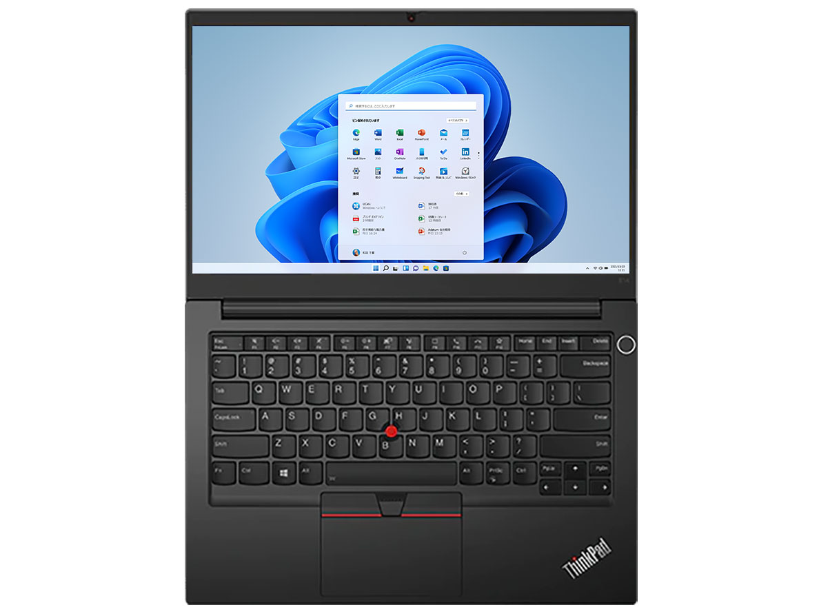 ThinkPad E14 Gen 3 AMD Ryzen 3 5300U�E8GB�������[�E256GB SSD�E14�^�t��HD�t������ �X�^���_�[�h 20Y7CTO1WW