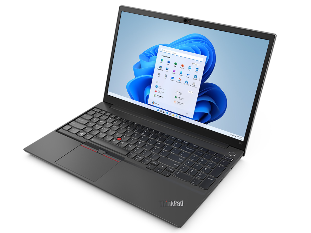 ThinkPad E15 Gen 3 AMD Window 11 Home�ERyzen 3 5300U�E8GB�������[�E256GB SSD�E15.6�^�t��HD�t������ �X�^���_�[�h 20YGCTO1WW �̐��i�摜