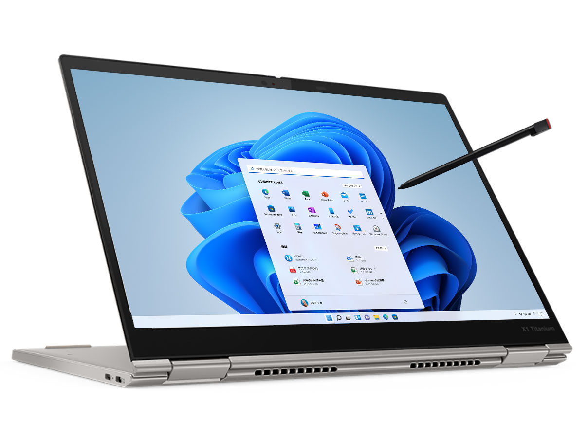 ThinkPad X1 Titanium Core i5 1130G7�E8GB�������[�E256GB SSD�E13.5�^�t�� �}���`�^�b�`�Ή����� �p�t�H�[�}���X 20QACTO1WW