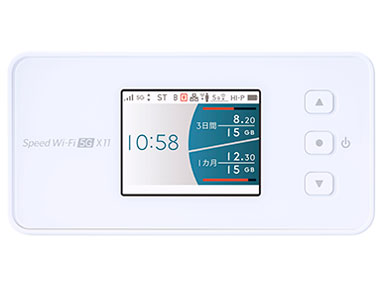 Speed Wi-Fi 5G X11 [�X�m�[�z���C�g] �̐��i�摜