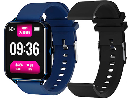 SmartWatch P18 ARW-P18JP-NV [�l�C�r�[]