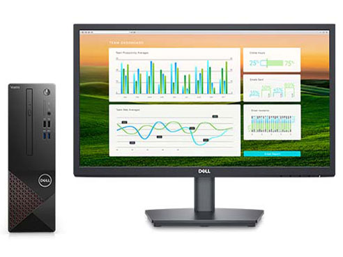 Vostro 3681 �X���[���V���[�V �v���~�A�� Core i5 10400�E8GB�������E1TB HDD���ڃ��f��(���j�^�[�t) �̐��i�摜