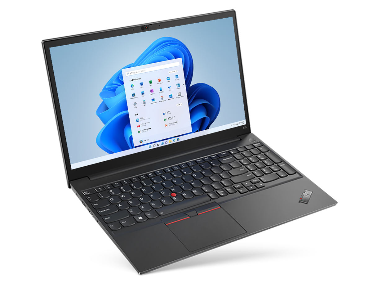 ThinkPad E15 Gen 3 ���i.com����EAMD Ryzen 5 5500U�E12GB�������[�E256GB SSD�E15.6�^�t��HD�t������ �p�t�H�[�}���X2 20YGCTO1WW