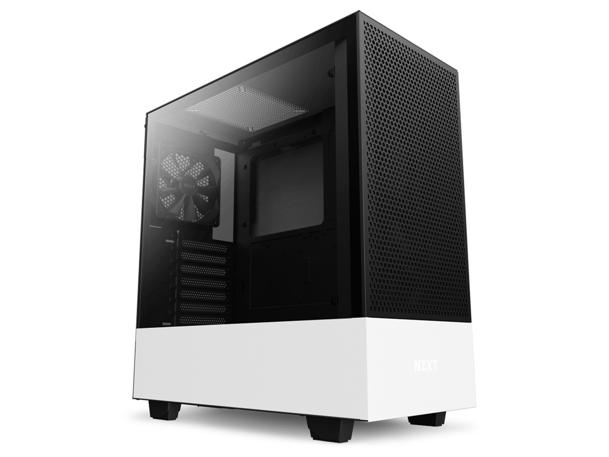 NZXT H510 Flow Black PCケース CA-H52FB-01 Nzxt H510 Flow Czarna (CA-H52FB-01) - Obudowa - Morele.net