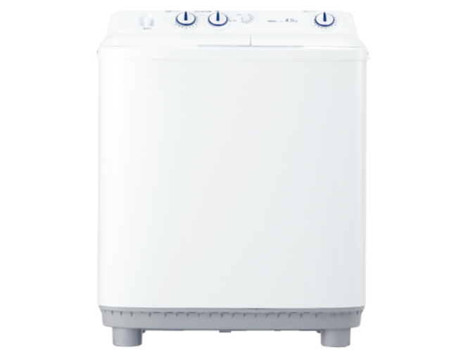 洗濯機 4.5㎏ ハイアール JW-U45HK 2020年製 W(幅)52.6×D(奥行き)50×H(高さ)89cm ※動作チェックOK/当店6ヶ月保証 Haier ハイアール 全自動電気洗濯機 JW-U45HK 4.5kg 2022年製 ホワイト