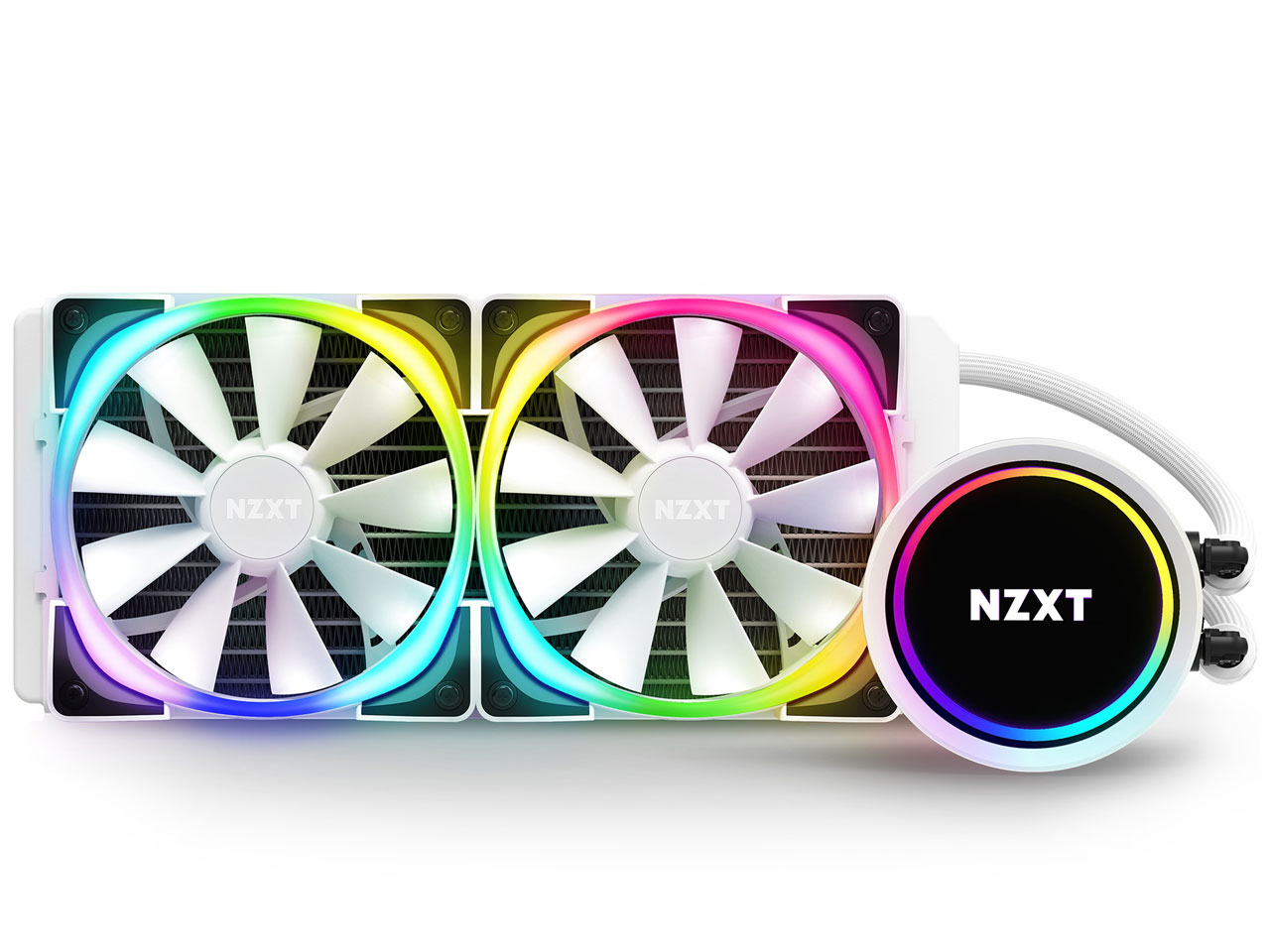 KRAKEN X53 RGB RL-KRX53-RW [Matte White] �̐��i�摜