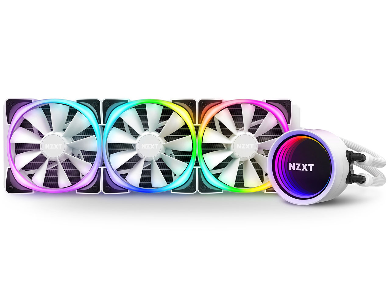 KRAKEN X73 RGB RL-KRX73-RW [Matte White] �̐��i�摜